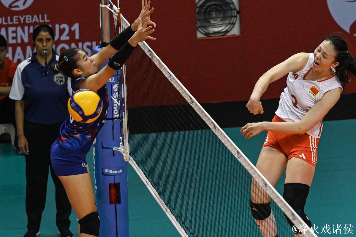 U21女排世锦赛：中国队3-0完胜泰国挺进八强